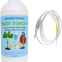 Nutri Inject + | Direct Precision Infusion Plant Tonic | Organic Growth Booster for All Plants| Direct Power Nutrient Delivery | DIY Kit | Instant Smart Fertilizer (1 Liter)-picture-33