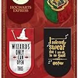 MC SID Razz Harry Potter Magnetic Bookmarks | Gift for Readers and Book Lovers| Girl Friends/boy Friends/Licensed by Warner Bros USA… (Harry Potter Pack of 6)-image-36