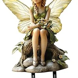 TRENDIVIBE Fairy Garden Stake Decor Sturdy Art Decorative for Garden Pathway Flower Bed 241X264cm-picture-26