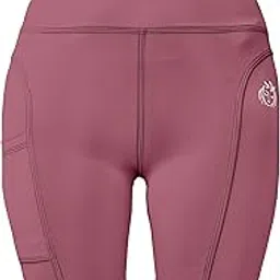 poojaran saree Poly Spandex Women's Sports Shorts | High Waist Shorts for Workout, Yoga, Exercise, Running, Cycling, Gym Casual Wear-picture-18