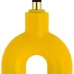 Yellow 3.5mm U Shape 3 Pin 1 Male to 2 Female EP Stereo Jack Audio Mic Splitter Headset Connector Adapter Compatible with All Mobile Device Phone Converter (A62)-picture-29