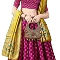 BANARASI JAQUARD LEHENAGA CHOLI-picture-17