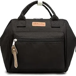 fawoonu Multifunctional Diaper Bag Outdoor Travel Tote Baby Bag Handbag for Mom Water-resistant Large Capacity with Carry Handle Insulated Pocket-picture-11