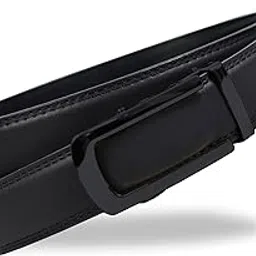 napa hide Men's Genuine Leather Belt for Men| Premium Auto-Lock Buckle | Adjustable up to 48” | Formal & Casual Wear | Micro-Adjust Fit | Stylish Gift Box Included-picture-20
