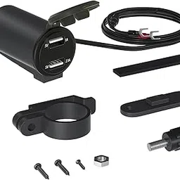 CALANDIS Dual USB Charger Socket with Digital Voltmeter for Marine Boat Truck | Other Electrical & Ignition | Electrical & Ignition | Motorcycle Parts-image-45