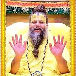 zig zag Shri Premanand Govind Sharan Ji Maharaj Religious photo frame for mandir and wall decor Small Size (7X9 Inches)-picture-25