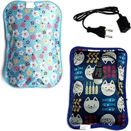 FIRST FRONT Heating Bag, Hot Water Bags For Pain Relief, Heating Bag Electric, Heat Pouch Hot Water Bottle Bag, Electric Hot Water Bag For Pain Relief (Hot Bag), Pack of 2, Multicolor-picture-29