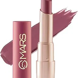 MARS Creamy Matte Long Lasting Lipstick for Women | Creamy Lipstick | Single Swipe Application | Smooth & Light Weight (3.2 gm) (17-Sultry Samba)-picture-31