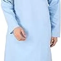 Narrow Margin Men Kurta Pajama Set Pure Cotton | Stylish Solid Color Long Kurta Set Men Traditional Ethic Set-image-55