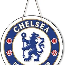 Gift Me Bazar Chelsea Wooden Wall Decor Hanging | Gift For Football Lover & Player | Wooden Hanger For Living Room | Bedroom | Office & Home Decoration | Birthday Gift For Football Fan-picture-23