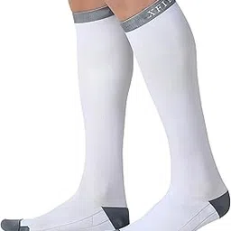 Xfinity Compression Socks for Men & Women 20-30 mmHg | Superior Grip, Breathable Fabric | Improves Blood Circulation & Recovery | Ideal for Running, Cycling & Medical Use-picture-21