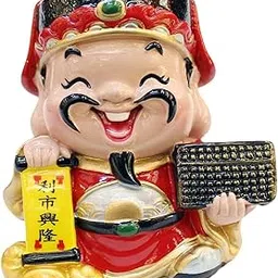 CALANDIS Mini Figurine Automotive Interior Cute Tabletop Statue for Office Home Shelf Style Q | Figurines-image-4