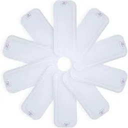Bumberry Baby Wet Free Cloth Diaper Inserts/Soakers/Liners - Reusable Washable for Cloth Diapers/Diaper Covers/Pocket Diapers (Pack of 10) (6-36 Months)-picture-30