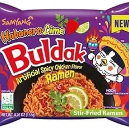 Sam Yang Buldak Habanero Lime Spicy Chicken Flavour Ramen 140gm*1PK-image-13