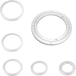 Club Bollywood®Aluminum Alloy Round Rotating Turntable Bearing Table Silver White 5.5 inch|Home & Garden | Kitchen, Dining & Bar |1 Piece of Turntable-picture-40