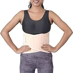bonefit Postpartum Corset for Women – Adjustable Belly Band Waist Trainer for Postpartum Recovery, Tummy Control, and Support – Breathable & Comfortable Compression Belt for New Moms – image 1
