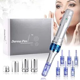 Dermapen Dr.Pen Ultima A6 Microneedle Pen Electric Derma Roller Pen with 12PIN 36PIN Nano Round Cartridges Needles Wrinkle Stretch Marks Scar Hair Loss Treat 0.25-2.5mm Adjustable-picture-37