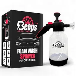 BEEPSAUTOPRO Foam Sprayer for Car & Bike, Home Cleaning | High-Pressure Blaster for Cleaning, Adjustable Nozzle, No Electricity, Running Water Or Batteries Needed | Produces Thick Foam | 2 Litre-picture-15