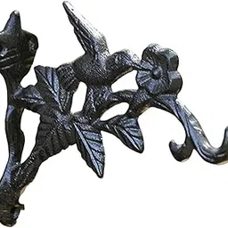 TRENDIVIBE Hanging Plant Bracket Hook Decorative Bird Feeder Hanger for Yard Deck Fence-picture-37