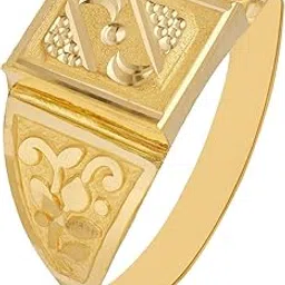 malabar gold & diamonds Malabar Gold and Diamonds Gold Ring for Women | Ring for Birthday, Wedding, Anniversary & Valentine's Day Gift-picture-24