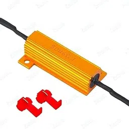 Durvient.com® 12V 50 Watt LED Load Resistor 6 Ohm Fix LED Turn Signal Fast Blink Hyperflash Correction (Pack of 1)-picture-23