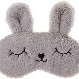 Kids Adults Plush Bunny Rabbit Sleep Mask Eye Shade Cover Blindfold Gray|Clothing, Shoes & Accessories | Costumes, Reenactment, Theater | Accessories | Masks & Eye Masks-image-7