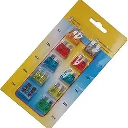 NBR Assorted Medium Blade Auto Car Fuse for Car Truck Boat Marine x 10 Pack-image-87