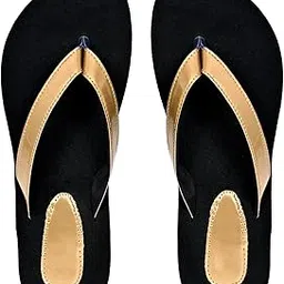 altek Women Antiskid Fashinable Flip Flop Daily Use Eva Ortho Rexine Slippers Casualwear Durable Indoor Outdoor Chappal (13303)-picture-30