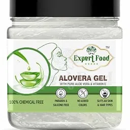 100% Organic Aloe Vera Gel For Face, With Natural Aloe Vera & Vitamin E For Skin And Hair (400 G)-image-8