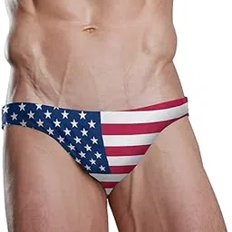 dallonan Sexy National Flag Beach Swim Trunks Athletic Swimwear-picture-35