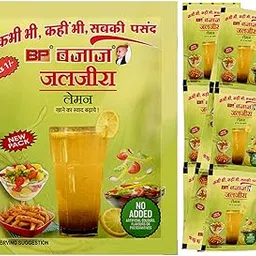 Bcp Bajaj Jaljira Lemon | Natural & Digestive | Instant Mix Taste Enhancer (48 + 6 Free Sachets of Re 1/- Each) Pack of 4-picture-31