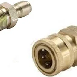 STARQ Quick Connect Adapter Fittings for Pressure Washer Hose Pipe M22 x 15 (One Male and One Female Adapter)-picture-11