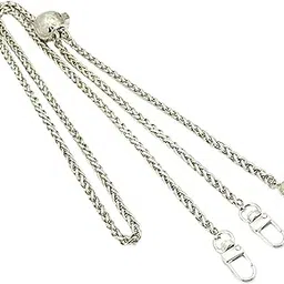 VELURA Purse Chain Strap Adjustable Bag Chain for Small Shoulder Bag Handbag Clutch Argent|1 Metal Adjustable Purse Chain Strap| Handbag Accessories|Clothing, Shoes & Accessories-picture-10