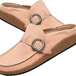 beranmey Casual Women's Mules & Clogs Slip-On Memory Foam Cloud Mules for Womens Mens with Non-Slip Sole Comfort Supportive-picture-26