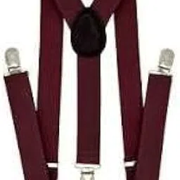 Adjustable Elastic Y Back Style Suspenders for Men and Women With Strong Metal Clips-image-90