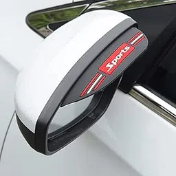 Medirich Lifesciences® | 2 Pcs | Car Side Mirror Rain Guard TRD | Latest Car Accessory | Mirror Rain Protector Eyebrow | Rearview Side Glass Visor Guard | Universal Fit (Hundai El ITE i20)-image-59