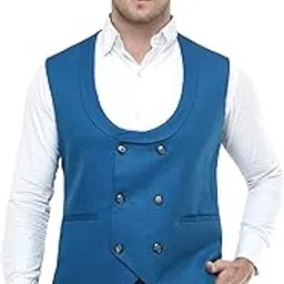 trulyfeb MULTICOLOR STYLISH WAISTCOAT FOR MENS-picture-35