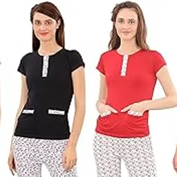 zebu Women's Plain top (Pack of 4)-picture-28