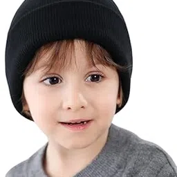 richmen Kids Winter Cap Woolen Hat Skull Beanie for Toddler Girls Boys Fleece Lined Knit Baby Double-Layer Pom-Pom Unisex Children Hats (3 Month to 4 Yrs)-picture-38