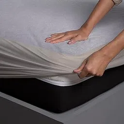 JDX 100% Waterproof Premium Cotton Mattress Protector | Cotton Feel Terry 72x78 inch Ultra Soft Waterproof Mattress Protector King Size | Breathable and Hypoallergenic Ultra Soft Fitted Bed Protector-image-37
