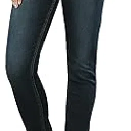 fck-3 Stretchable Denim Fabric High Rise Pencil Fit Merging Spray Effect Regular Fit Jeans for Women-picture-51