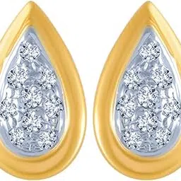 p.c. chandra jewellers Gold and Diamond Stud Earrings for Women-picture-38