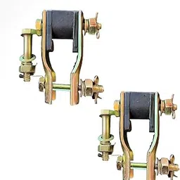 Ceiling Fan Clamp Heavy Duty Steel & Rubber Clamp with Special Fan Rod Nut Bolt & Locking pins (Pack of 2)-picture-22