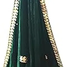 aripan Velvet gota patti work emboidery party wears cherry dupatta for girls and womans size 2.25meter pack of 1P-picture-49