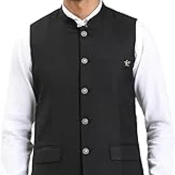 turtle Men Polyviscose Stertch Solid Slim Fit Nehru Jacket||Waistcoat-picture-16