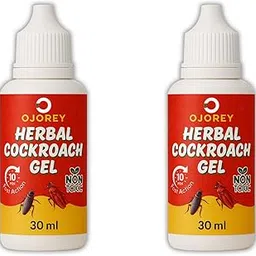 OJOREY Herbal Cockroach Repellent Gel – 30ml (Pack of 2)| 100% Herbal & Non-Toxic | Fast Action in 10 Mins | Repels Cockroaches from Hidden Areas | No Chemicals, No Odor | Safe for Home Use (Pack of 2)-picture-20
