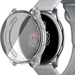 M.G.R.J® Soft TPU Front Protection Case Cover for OnePlus Watch (Flexible|Silicone|Transparent)-picture-27