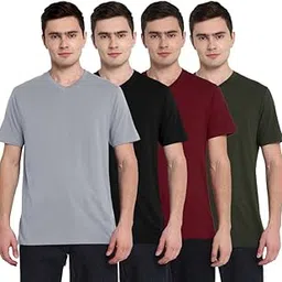 aventura outfitters Men's Regular Fit T-Shirt (Pack of 4)-picture-36