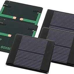 BIG BOOM® 5 Pcs 2V 0.18W DIY Polycrystallinesilicon Solar Panel Power Cell Battery Charger 60mm x 60mm-image-88