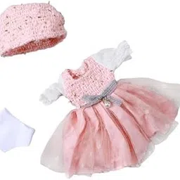 CALANDIS™ 4x12in Girl Doll Dress Clothes Set BJD Girl Doll Party Dress up Accessories Style 3 | Modern | Clothes & Accessories | Dolls-image-28